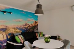 Good Vibes Living room and kitchen