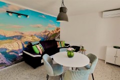 Good Vibes Living room and kitchen