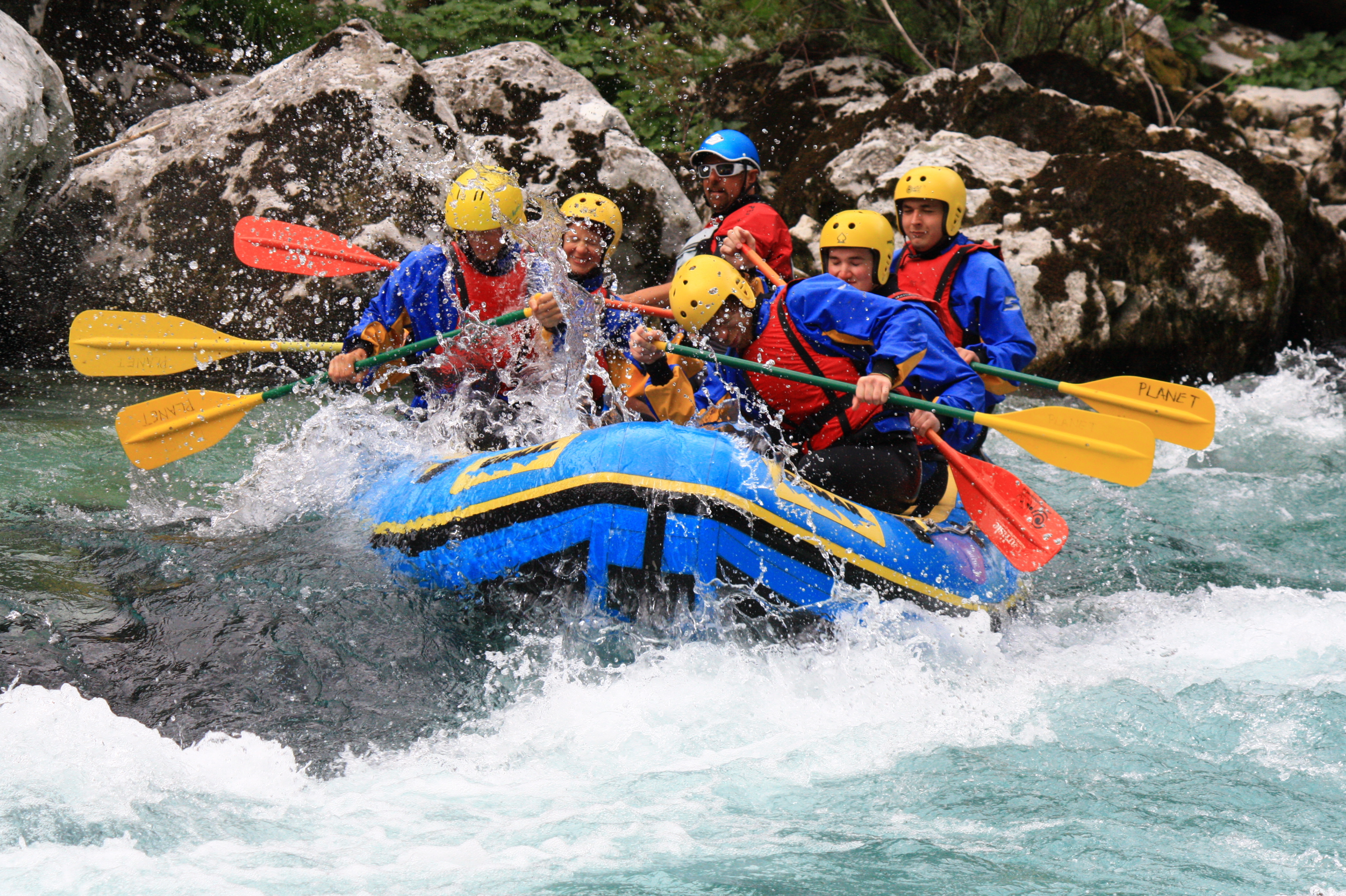 Soča Soca river rafing